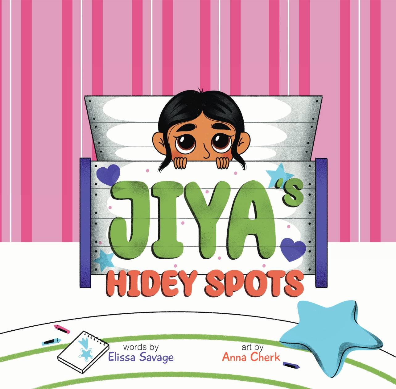 Jiya's Hidey Spots - Children's SEL Picture Book